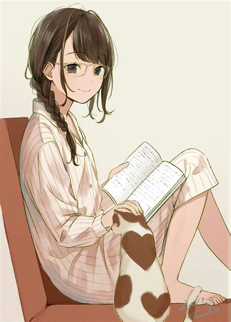 Anime Girls Reading Books📖 Anime Amino