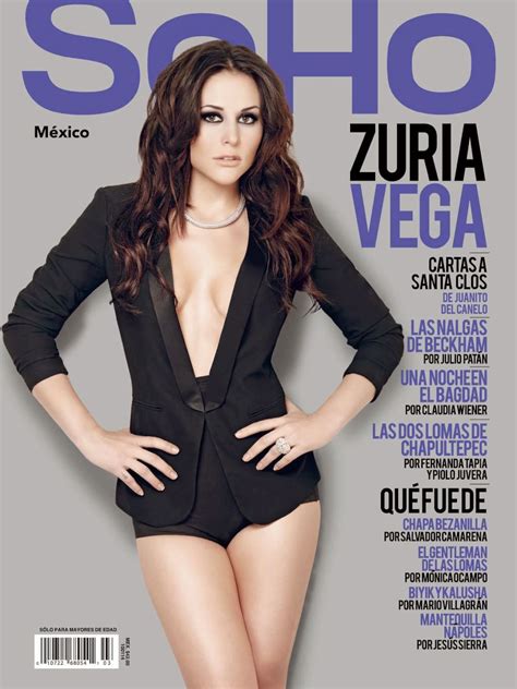 Zuria Vega Soho Mexico Magazine December 2013 Fashion Magazine