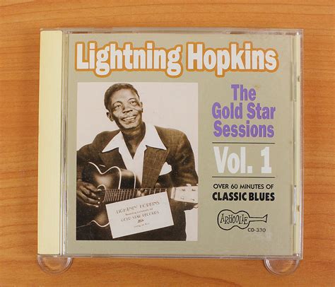 Lightning Hopkins The Gold Star Sessions Vol 1 США Arhoolie