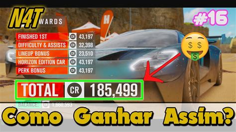 Forza Horizon 3 Como Ganhar De 150k De CrÉditos Lets Play 16