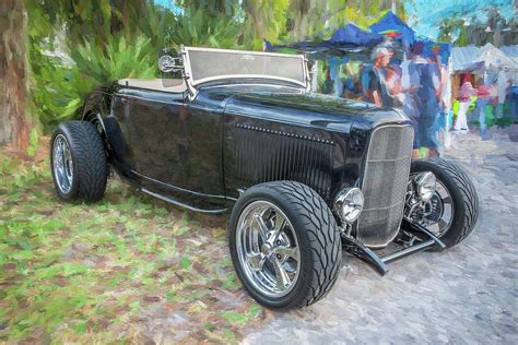 1932 Ford Roadster Convertible 003 Photograph By Rich Franco Fine Art