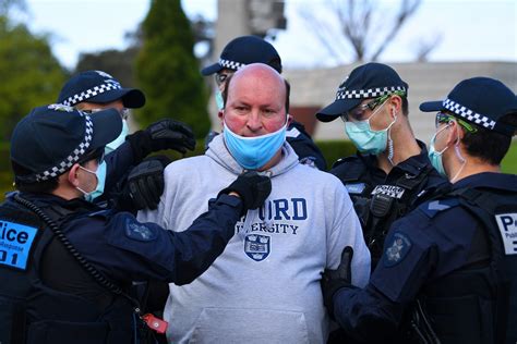 Dozens Arrested In Melbourne And NSW As Hundreds Protest Coronavirus