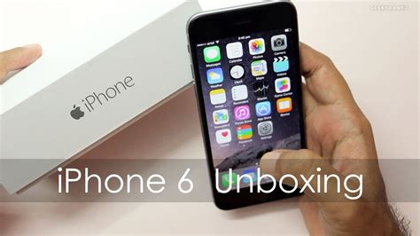 Iphone 6 Unboxing And Quick Setup Retail Indian Unit Youtube