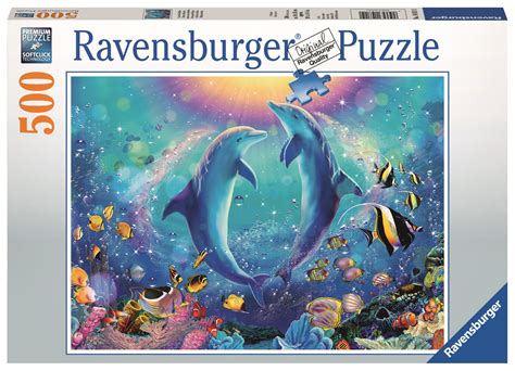 Ravensburger Jigsaw Puzzle Dancing Dolphins Board Game At Mighty Ape Nz