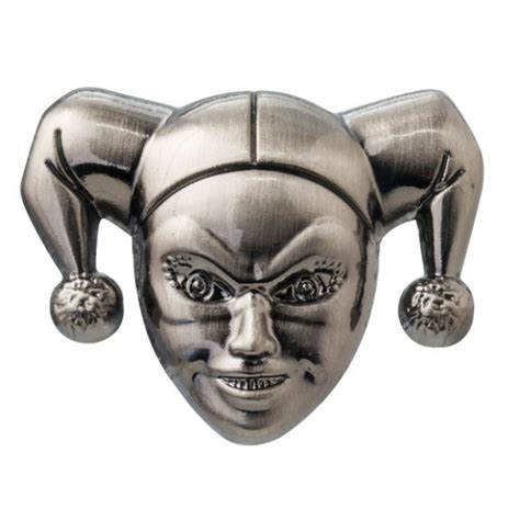 This officially licensed product is available only in united states: Harley Quinn Pewter Lapel Pin