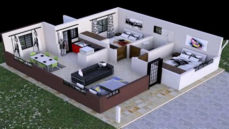 Two Bedroom House Plan In Kenya See Description You