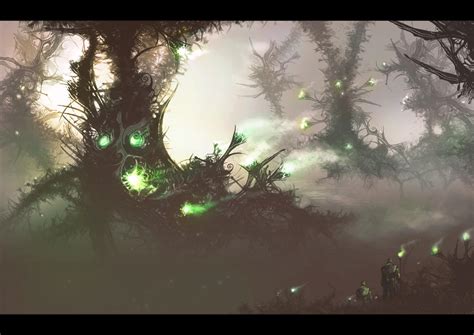 Alien Forest By Skyrion On Deviantart