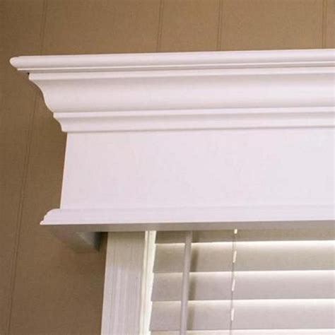 Valances are a popular choice for those looking to conceal hardware and curtain rods tastefully and are easily paired with many different window treatments such as wood blinds or shutters for more control over light. Wood valance, Window cornices and Cornices on Pinterest
