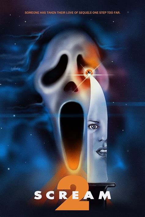 A Movie Poster For Scream 2