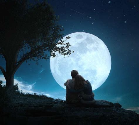 Create A Romantic Full Moon Scene In Photoshop Cc 2017 Pleine Lune