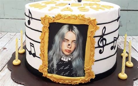 Billie Eilish Birthday Cake