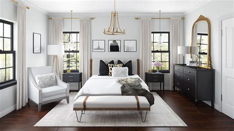 Modern Classic Glam Farmhouse Rustic Preppy Bedroom By Havenly