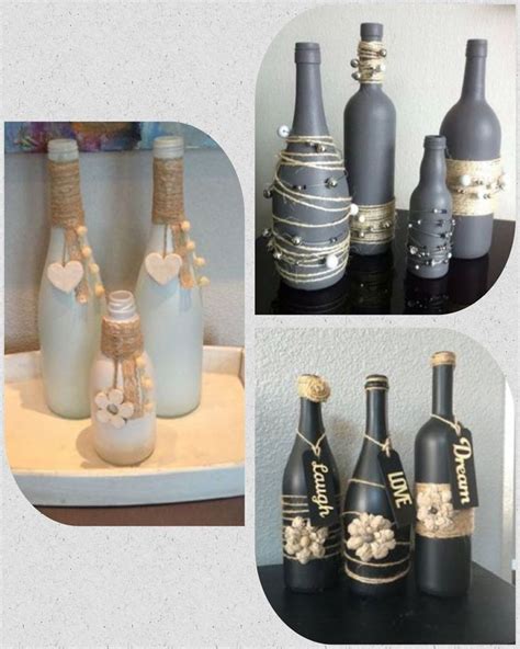 Wine Bottle Diy Decoratedwinebottles Wine Bottle Diy Glass Bottle
