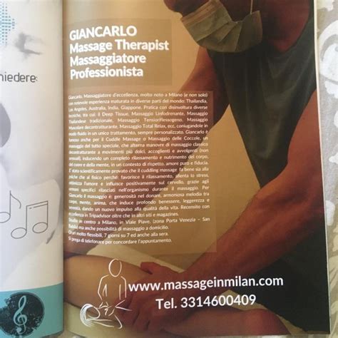 Massaggi A Milano Massage In Milan Giancarlo Massoterapista Four Seasons Hotels And