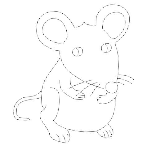 Mouse Tracing Worksheet Coloring Page Download Print Or Color Online