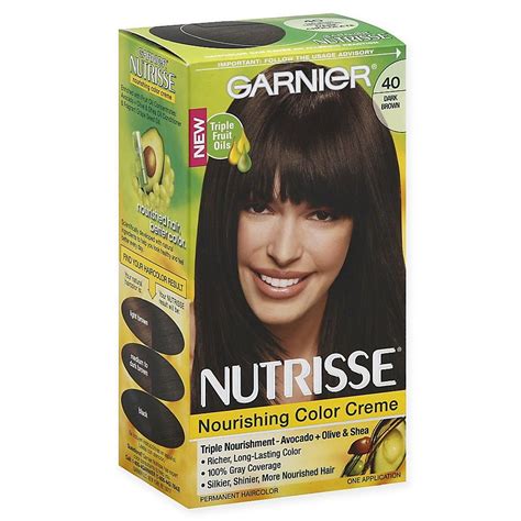 Garnier Nutrisse Nourishing Hair Color Cr Me In Dark Brown Bed
