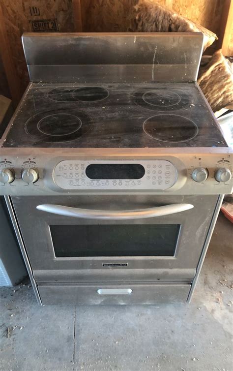 Used Kitchenaid Electric Stove Range For Sale In Lake Stevens Wa Offerup