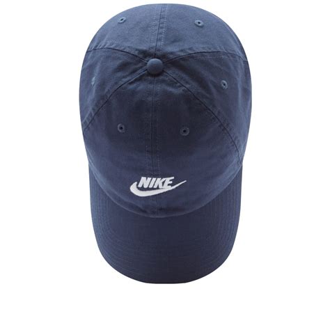 Nike H86 Futura Washed Cap Midnight Navy And White End Au