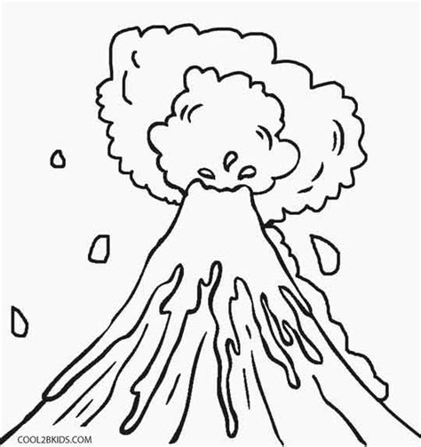 Free Printable Coloring Pages Of Volcanoes Laytontehays