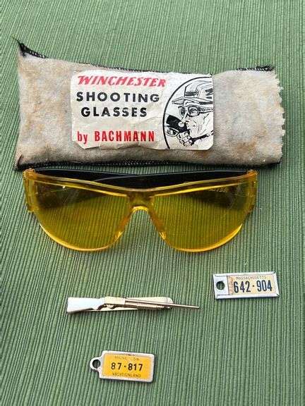 Lot Vintage Winchester Shooting Glasses And More Gregg Auctions
