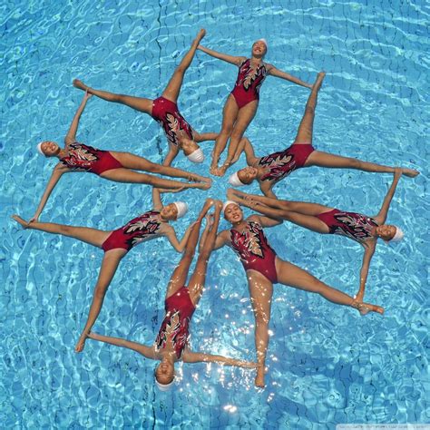 Synchronized Swimming Swimming Sport Swimming