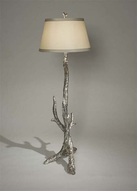 Silver Branch Floor Lamp Western Lamps Artistically Designed Branches