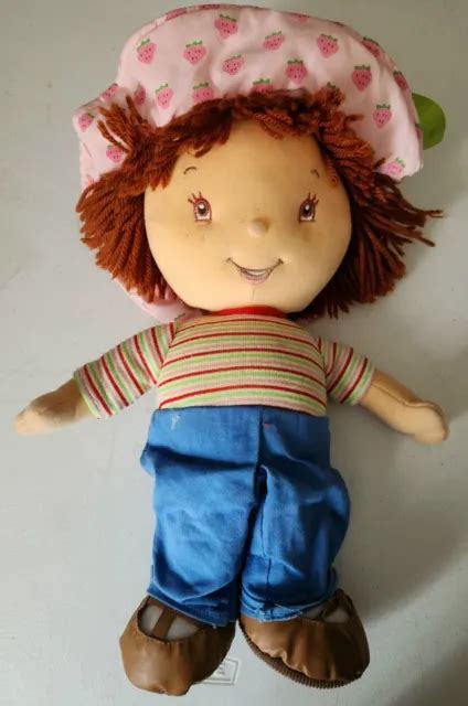 Vintage Strawberry Shortcake Plush Talkingsinging Doll 2003 Untested