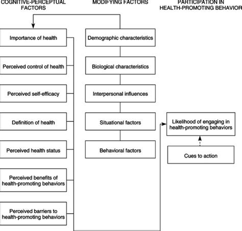 Health Promotion Model Nurse Key