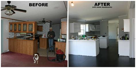 Best Mobile Home Remodeling Before And After On A Budget Goodsgn