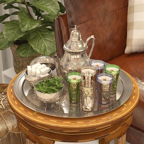 Set, in mathematics and logic, any collection of objects (elements), which may be mathematical (e.g., numbers, functions) or not. 3D model Moroccan Tea Set | CGTrader