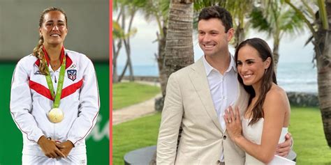 In Pictures Olympic Gold Medalist Monica Puig Marries Tennis Player