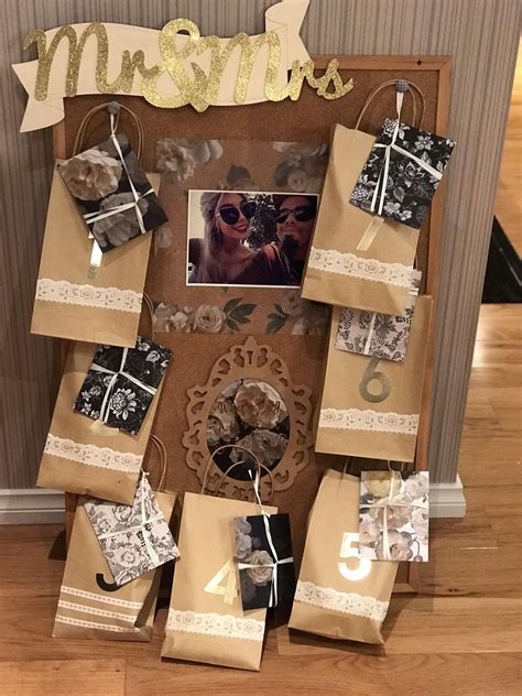 Fillers for men, women and kids. I made a wedding advent calendar for my best friends big ...