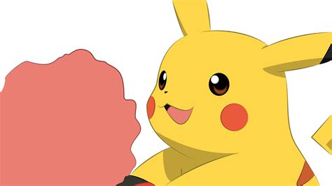 Anime Wallpaper Pokemon Nintendo Pikachu Wide Image Simple