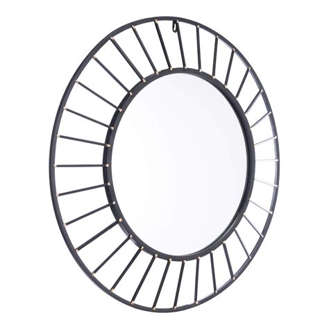Zuo Modern Sunburst Mirror Black A10821 Bold and eye-catching. This ...