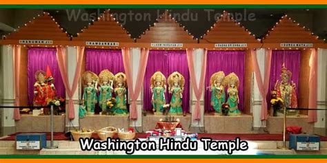 Washington Hindu Temple Of Metropolitan Timings Schedule Pooja