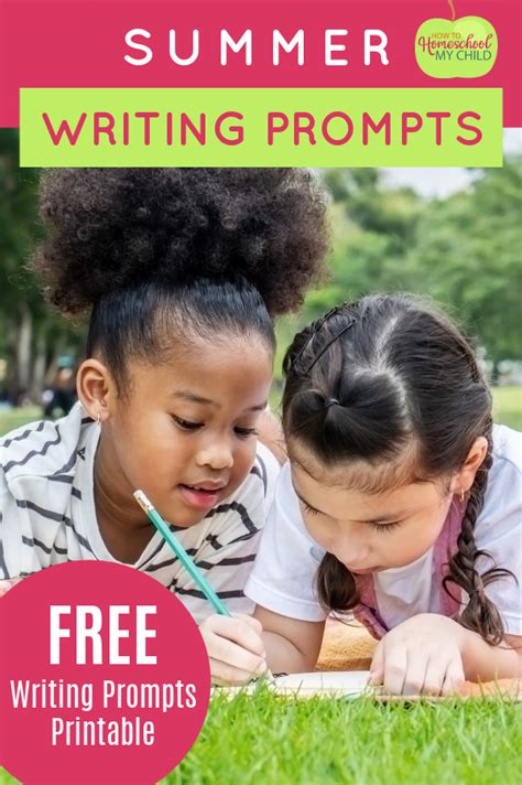 Summer Writing Prompts Limited Time Freebie How To Homeschool My