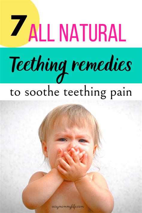 7 Natural Teething Remedies Safe And Effective Easy Mommy Life