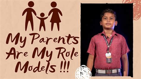 My Parents Are My Role Models Speech By Aydin Binash Don Bosco