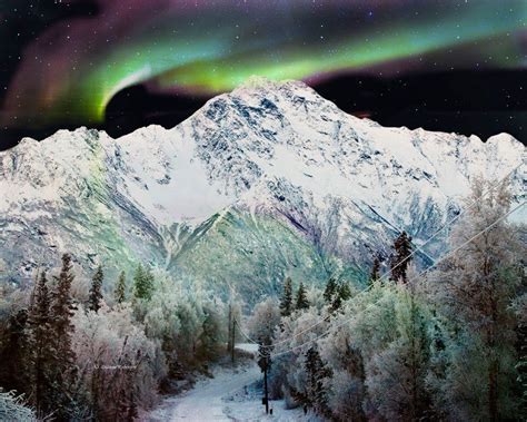 Alaska Northern Lights Alaska Northern Lights Alaska Natural Landmarks
