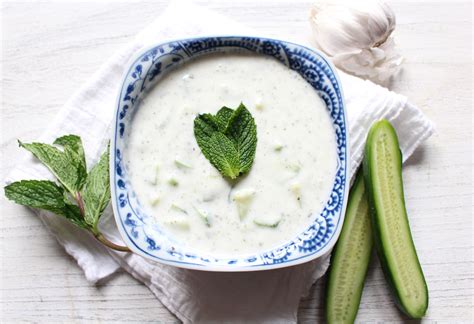 Mint And Cucumber Yogurt Sauce Thyme And Toast