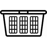 Icon Laundry Svg Clipart Basket Clip Sort