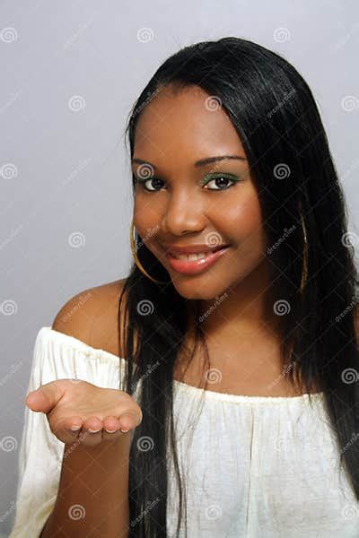beautiful haitian girl headshot 3 stock image image of person headshot 19134999