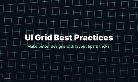 Ui Grid Best Practices By Buninux Prototypr