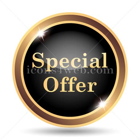 Special Offer Gold Icon