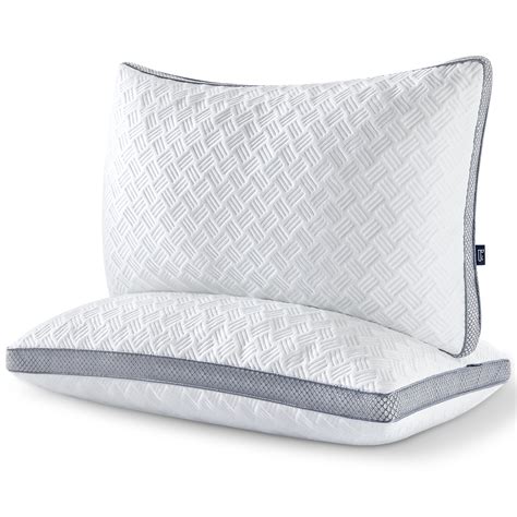Buy Bedstory Memory Foam Pillows Gel Infused Shredded Memory Foam Cooling Bed Pillow 2 Pack