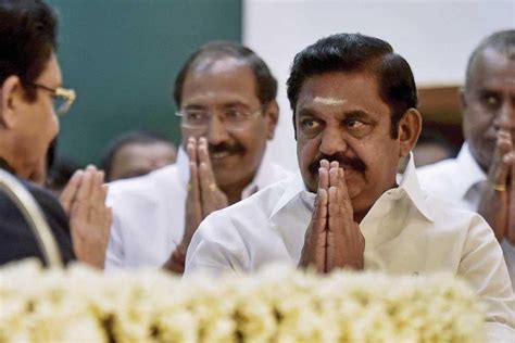 Palaniswami Begins His First Day In Cm Office With Welfare Schemes