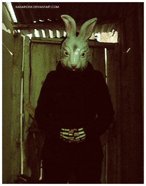 Creepy Bunny By Xanarionx On Deviantart Creepy Evil Bunny Creepy Clown