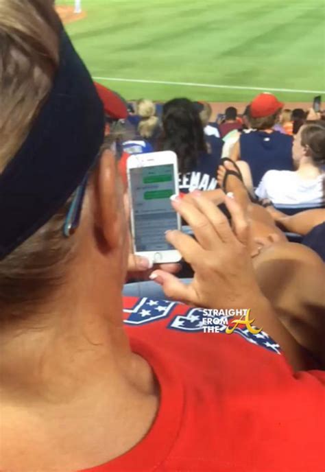 In The Tweets Two Teens Out Cheating Wife At Braves Game Photos