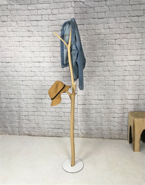 Natural wood coat hanger, clothes hanger, driftwood hanger | Wood coat hanger, Coat hanger