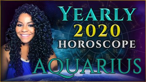Aquarius 2020 Horoscope Youtube